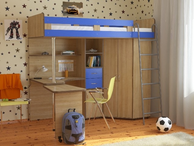 Мебельный набор в детскую комнату «Карлсон 2»